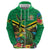 Jamica Hummingbird and Crocodiles Personalized Zip Hoodie