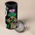 Scottish Celtic Cross Thistle Flowers 4 in 1 Can Cooler Tumbler