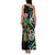 Scottish Celtic Cross Thistle Flowers Family Matching Tank Maxi Dress and Hawaiian Shirt