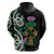 Scottish Celtic Cross Thistle Flowers Hoodie