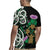 Scottish Celtic Cross Thistle Flowers Rugby Jersey