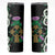 Scottish Celtic Cross Thistle Flowers Skinny Tumbler