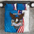 Scottish-American Heritage Month Personalized Bedding Set Highland Cow and USA-eagle