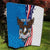 Scottish-American Heritage Month Personalized Quilt Highland Cow and USA-eagle