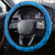 Scottish-American Heritage Month Steering Wheel Cover Highland Cow and USA-eagle