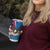 Scottish-American Heritage Month Personalized Tumbler Cup Highland Cow and USA-eagle