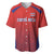 Costa Rica Football Custom Baseball Jersey Los Ticos Go Champions