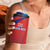 Costa Rica Football Custom 4 in 1 Can Cooler Tumbler Los Ticos Go Champions