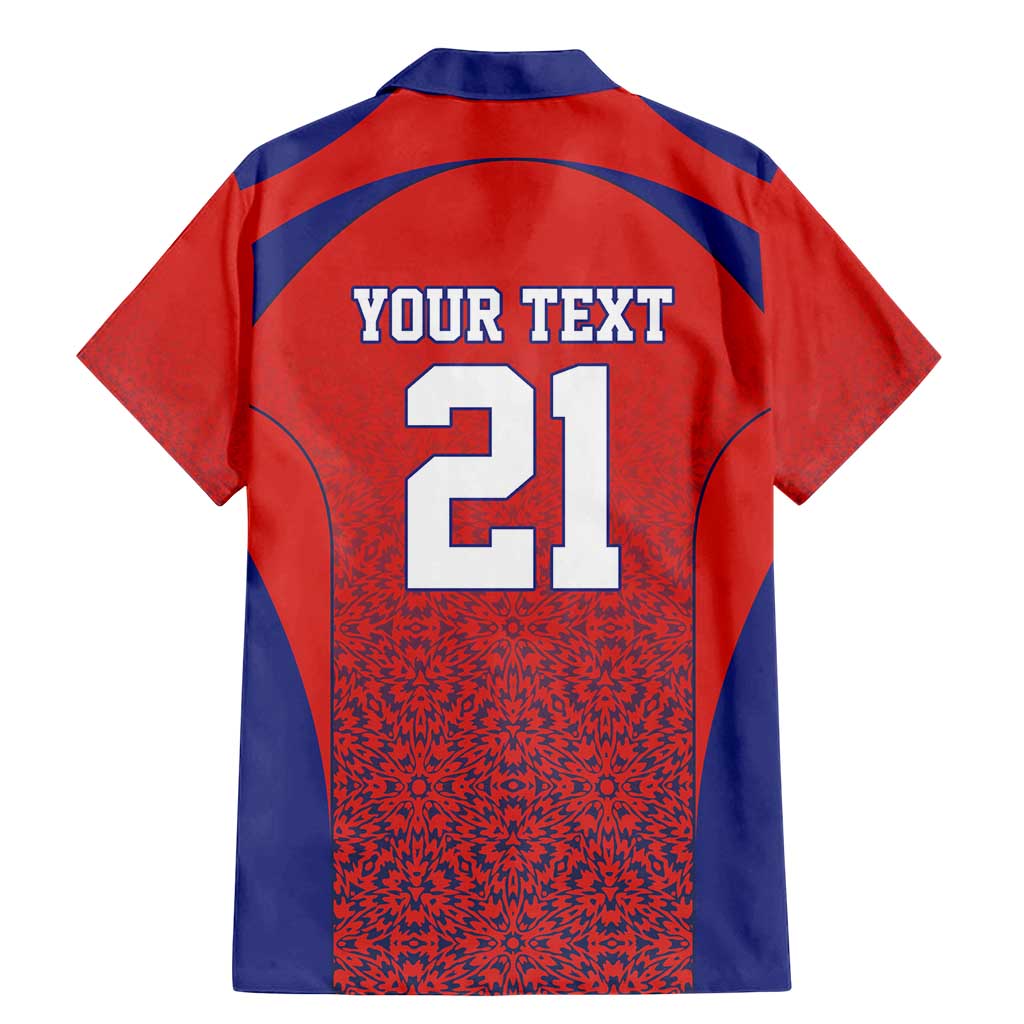 Costa Rica Football Custom Family Matching Mermaid Dress and Hawaiian Shirt Los Ticos Go Champions