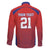 Costa Rica Football Custom Family Matching Puletasi and Hawaiian Shirt Los Ticos Go Champions