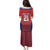 Costa Rica Football Custom Family Matching Puletasi and Hawaiian Shirt Los Ticos Go Champions