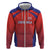 Costa Rica Football Custom Hoodie Los Ticos Go Champions