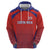 Costa Rica Football Custom Hoodie Los Ticos Go Champions