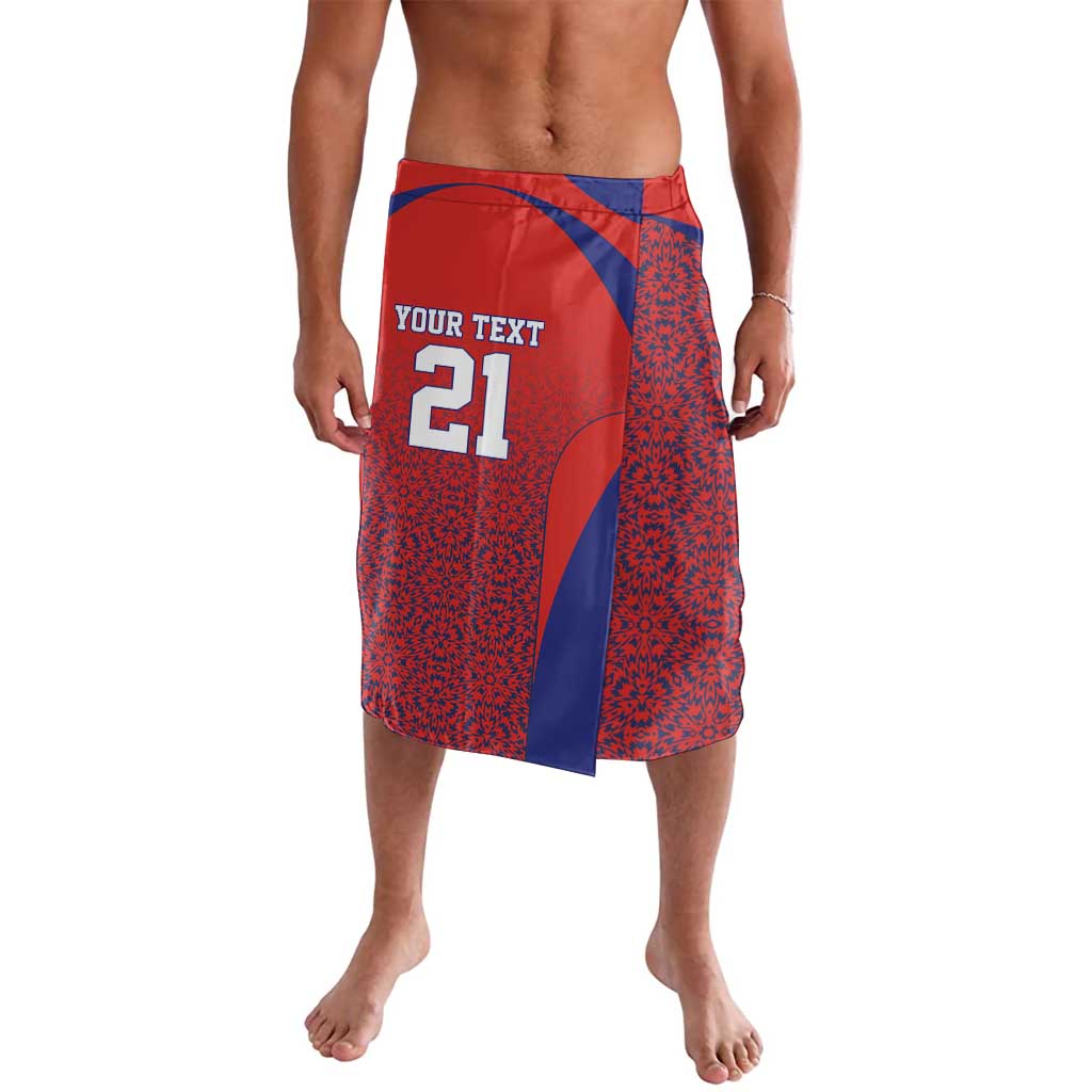 Costa Rica Football Custom Lavalava Los Ticos Go Champions