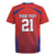 Costa Rica Football Custom Rugby Jersey Los Ticos Go Champions
