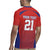 Costa Rica Football Custom Rugby Jersey Los Ticos Go Champions