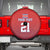 Costa Rica Football Custom Spare Tire Cover Los Ticos Go Champions