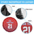 Costa Rica Football Custom Spare Tire Cover Los Ticos Go Champions
