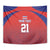 Costa Rica Football Custom Tapestry Los Ticos Go Champions