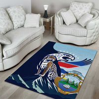 Costa Rica Jaguar Guaria Morada Area Rug
