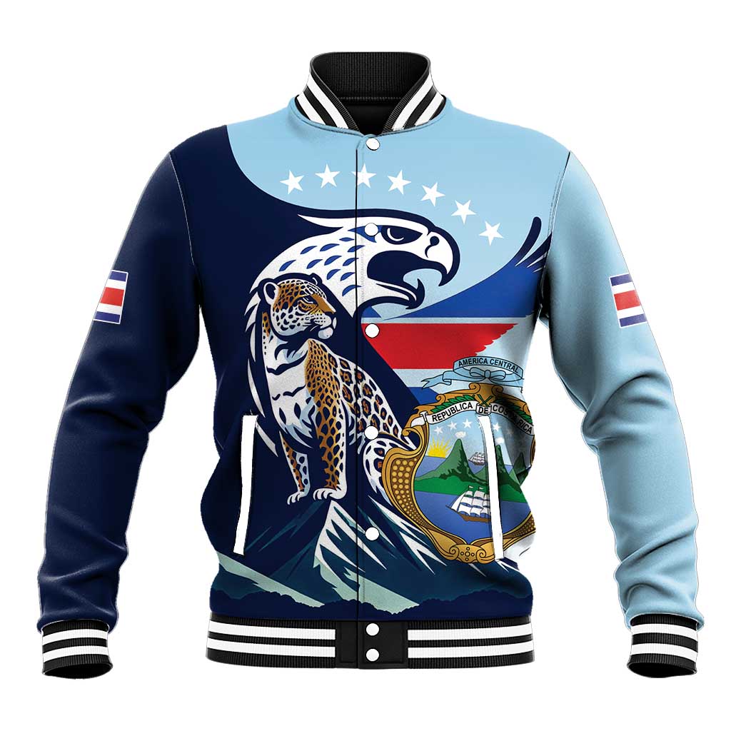 Costa Rica Jaguar Guaria Morada Baseball Jacket