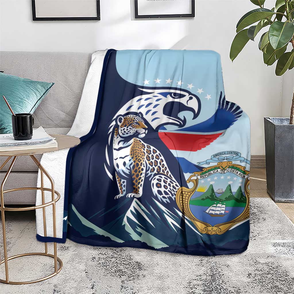 Costa Rica Jaguar Guaria Morada Blanket