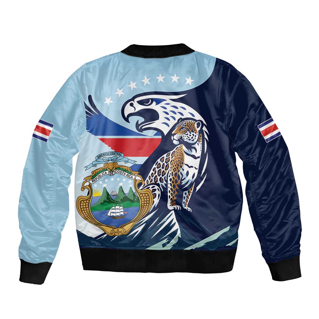 Costa Rica Jaguar Guaria Morada Bomber Jacket