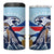Costa Rica Jaguar Guaria Morada 4 in 1 Can Cooler Tumbler