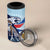 Costa Rica Jaguar Guaria Morada 4 in 1 Can Cooler Tumbler