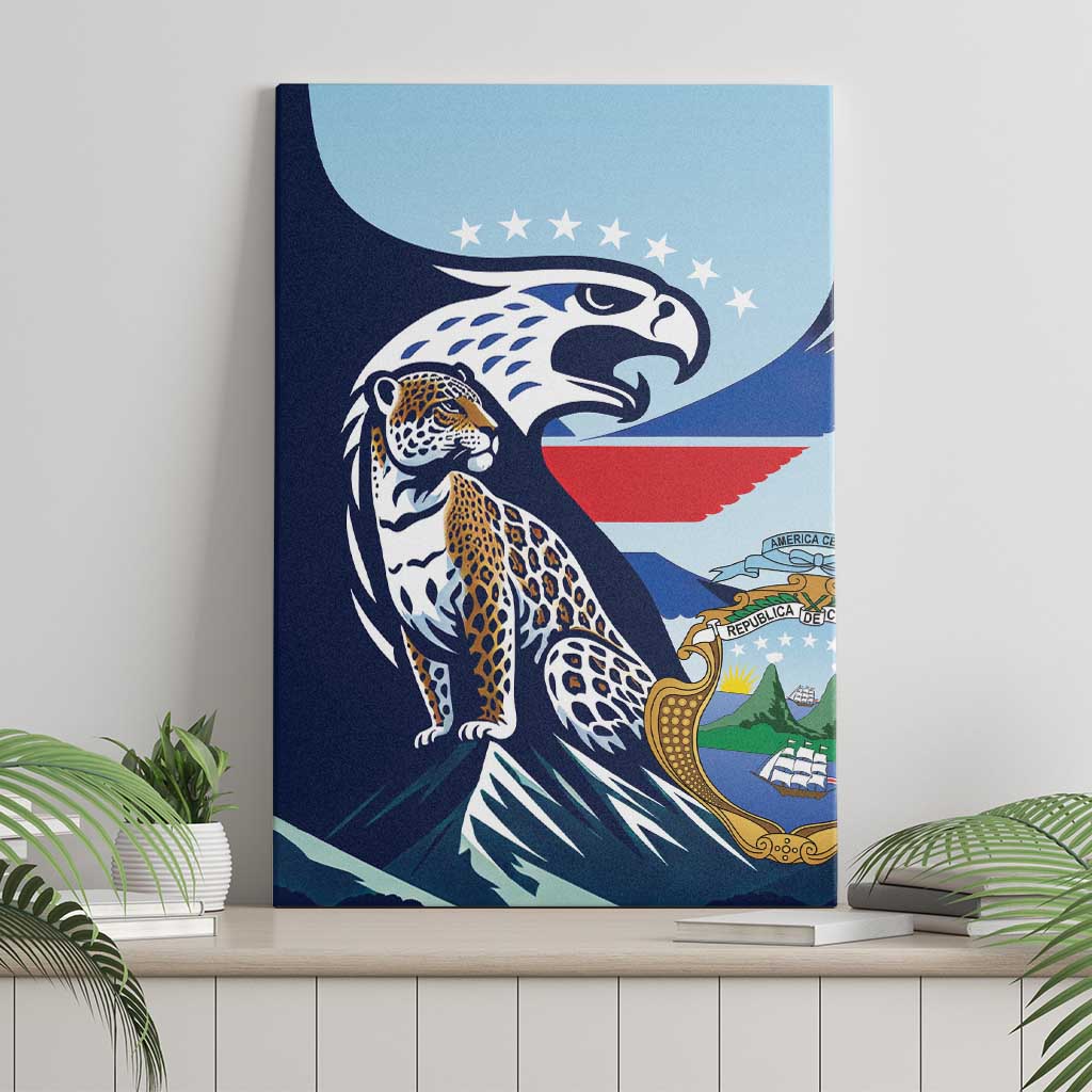 Costa Rica Jaguar Guaria Morada Canvas Wall Art