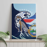 Costa Rica Jaguar Guaria Morada Canvas Wall Art