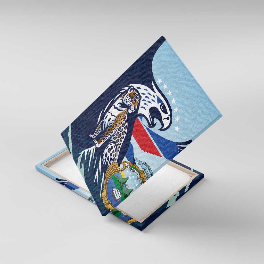 Costa Rica Jaguar Guaria Morada Canvas Wall Art