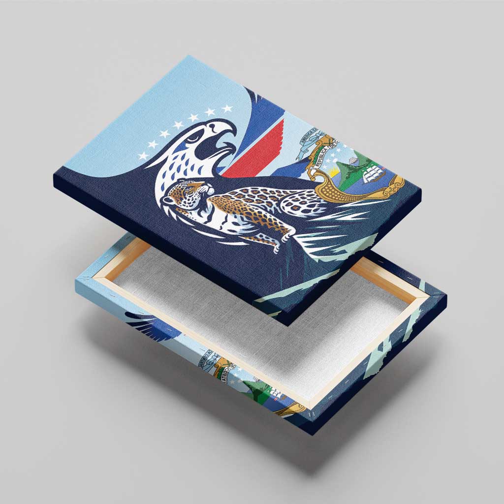 Costa Rica Jaguar Guaria Morada Canvas Wall Art