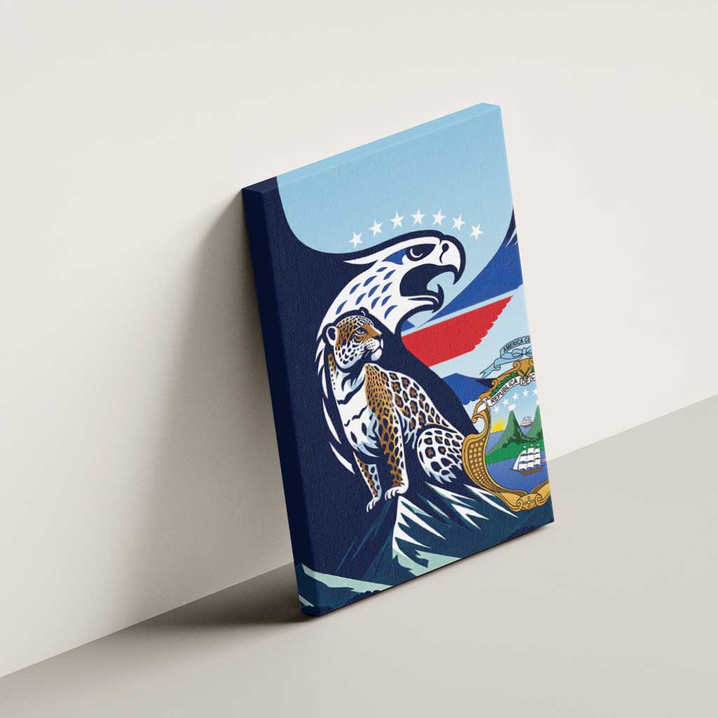 Costa Rica Jaguar Guaria Morada Canvas Wall Art