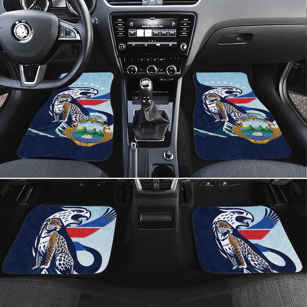 Costa Rica Jaguar Guaria Morada Car Mats