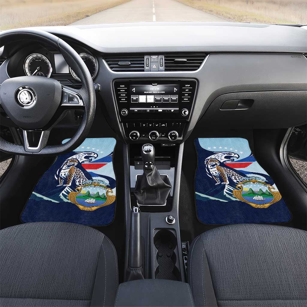 Costa Rica Jaguar Guaria Morada Car Mats