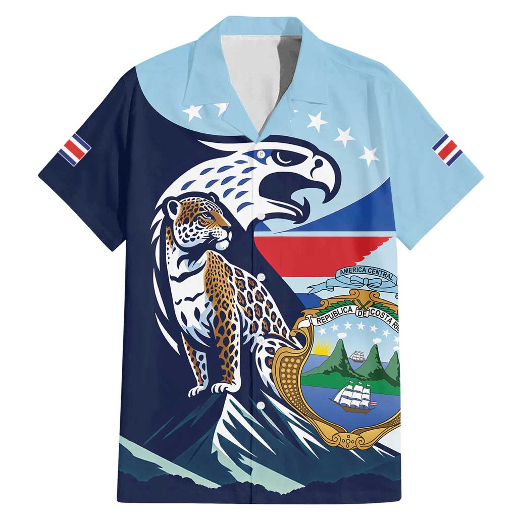 Costa Rica Jaguar Guaria Morada Family Matching Mermaid Dress and Hawaiian Shirt