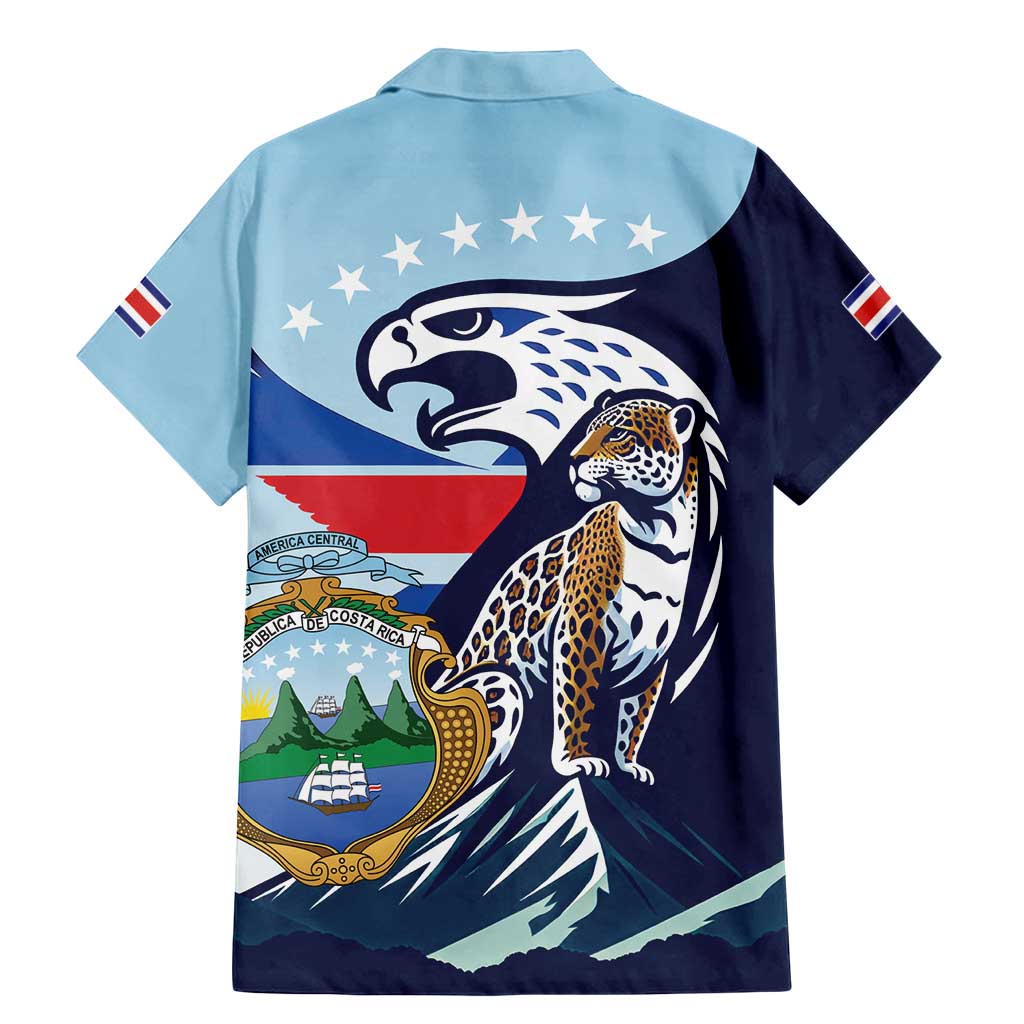 Costa Rica Jaguar Guaria Morada Family Matching Mermaid Dress and Hawaiian Shirt