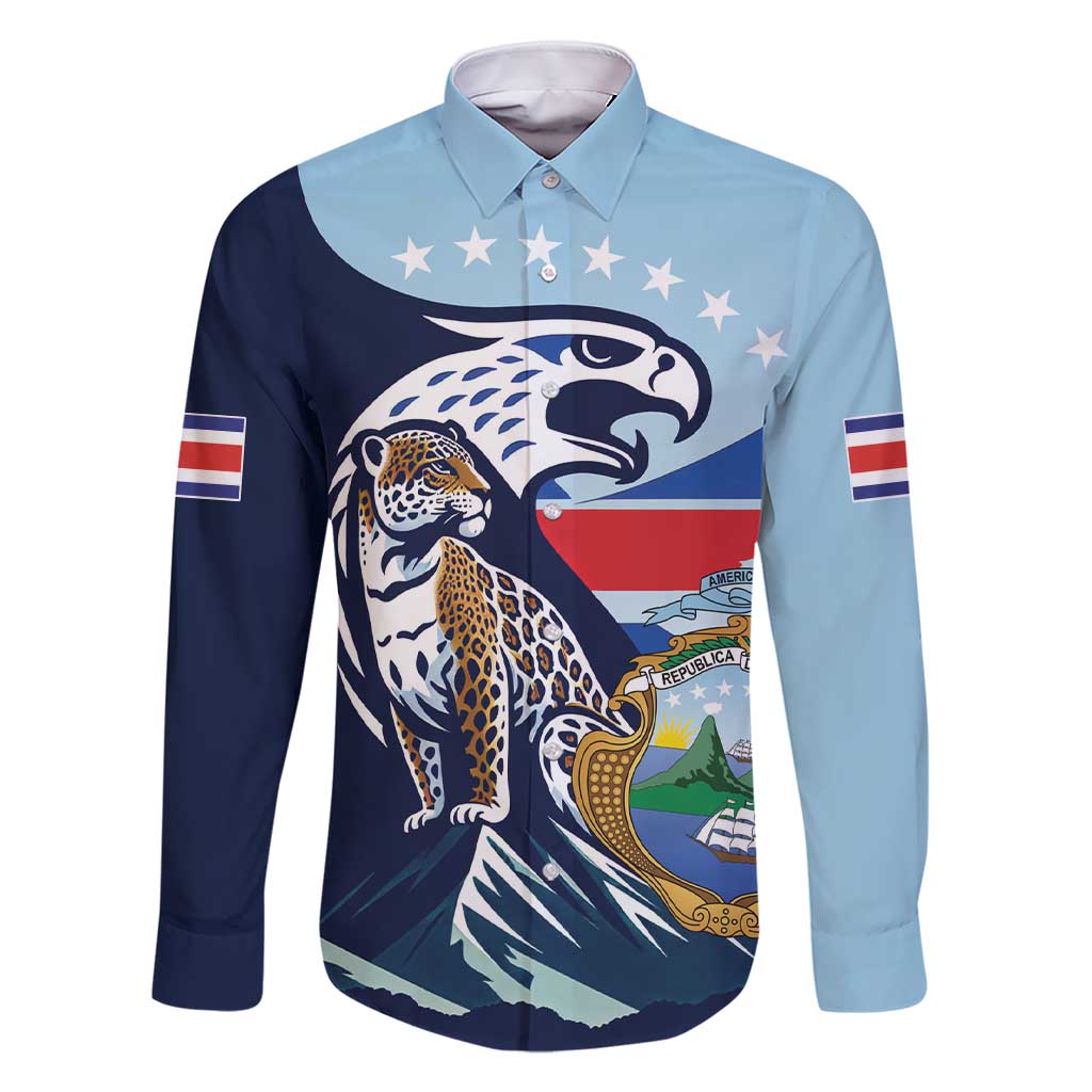 Costa Rica Jaguar Guaria Morada Family Matching Short Sleeve Bodycon Dress and Hawaiian Shirt