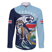 Costa Rica Jaguar Guaria Morada Family Matching Tank Maxi Dress and Hawaiian Shirt