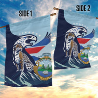 Costa Rica Jaguar Guaria Morada Garden Flag