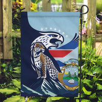 Costa Rica Jaguar Guaria Morada Garden Flag