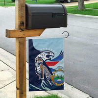 Costa Rica Jaguar Guaria Morada Garden Flag