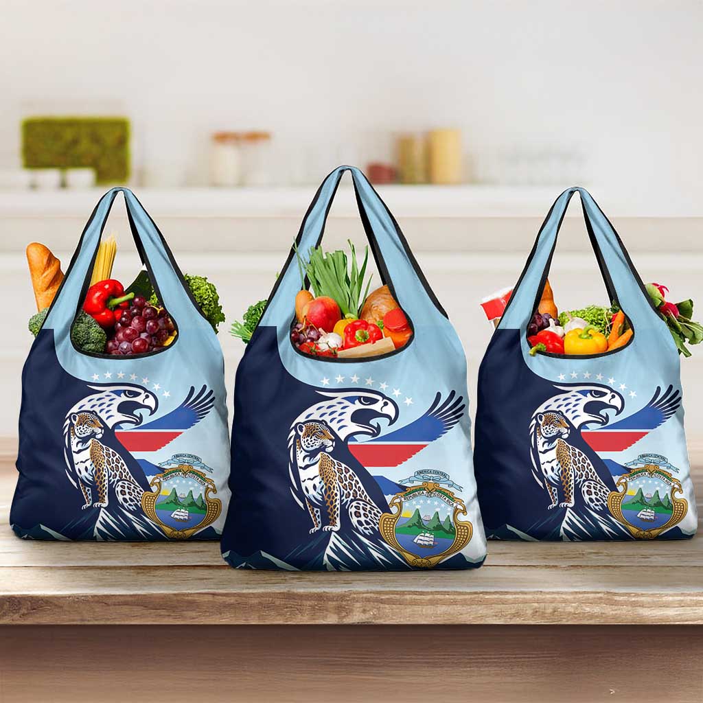Costa Rica Jaguar Guaria Morada Grocery Bag