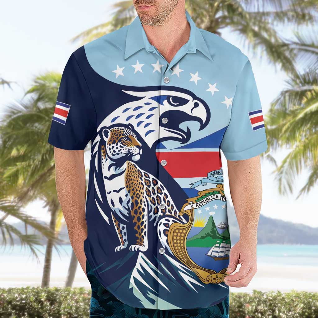 Costa Rica Jaguar Guaria Morada Hawaiian Shirt