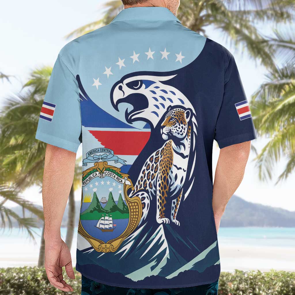Costa Rica Jaguar Guaria Morada Hawaiian Shirt