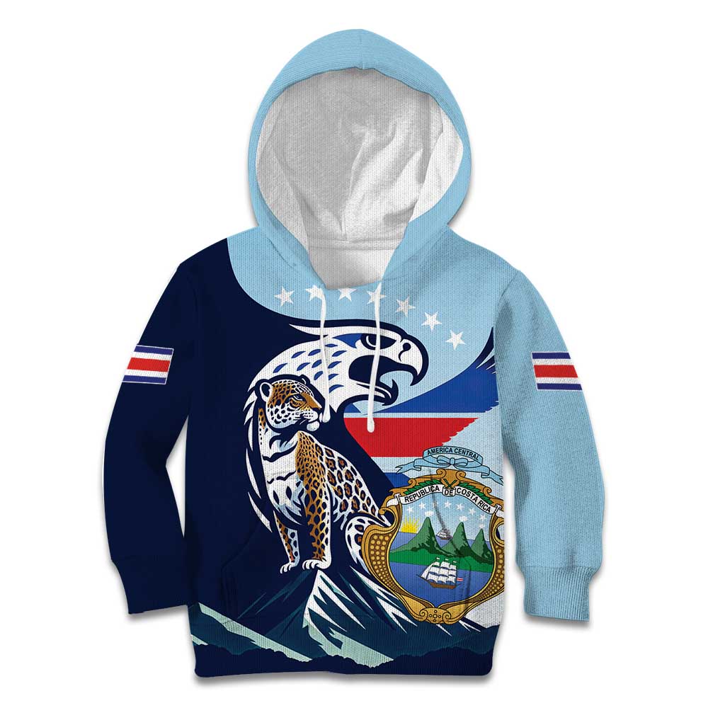 Costa Rica Jaguar Guaria Morada Kid Hoodie
