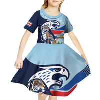 Costa Rica Jaguar Guaria Morada Kid Short Sleeve Dress