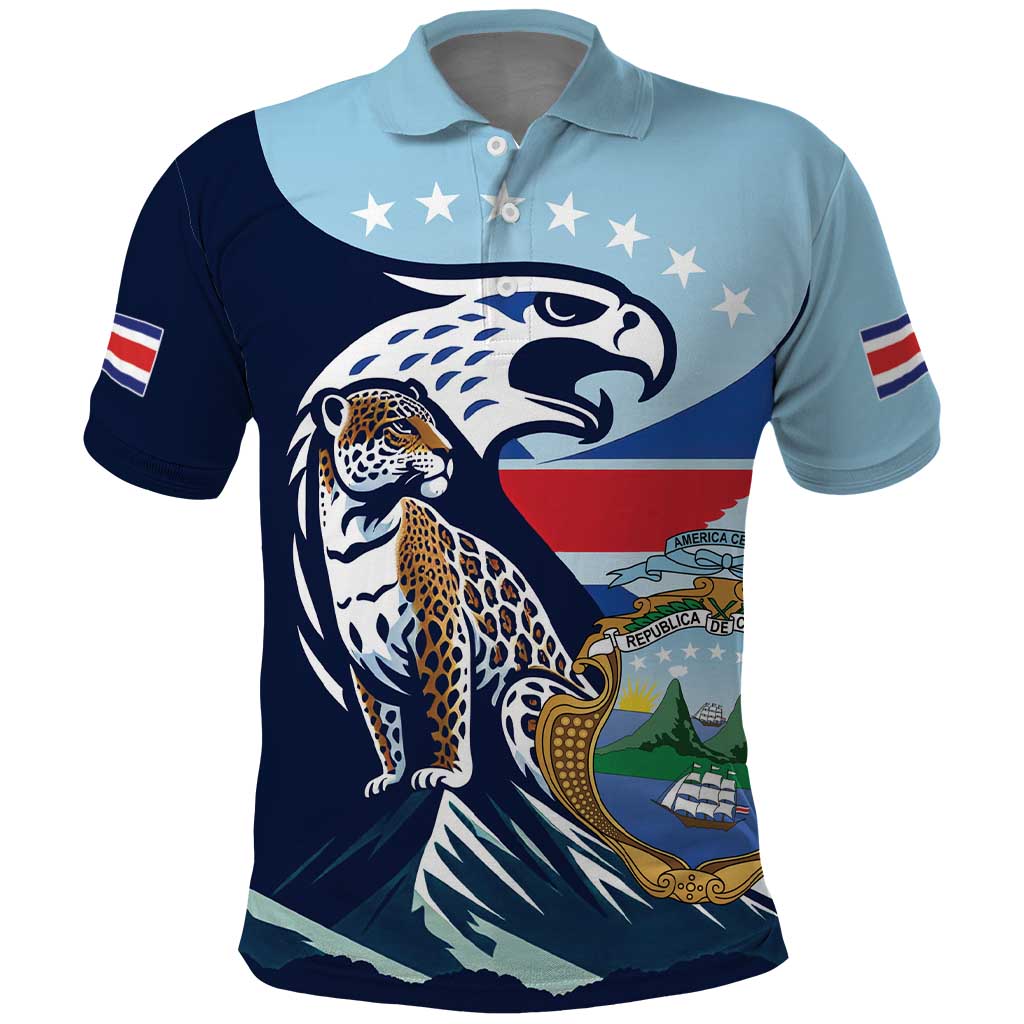 Costa Rica Jaguar Guaria Morada Polo Shirt