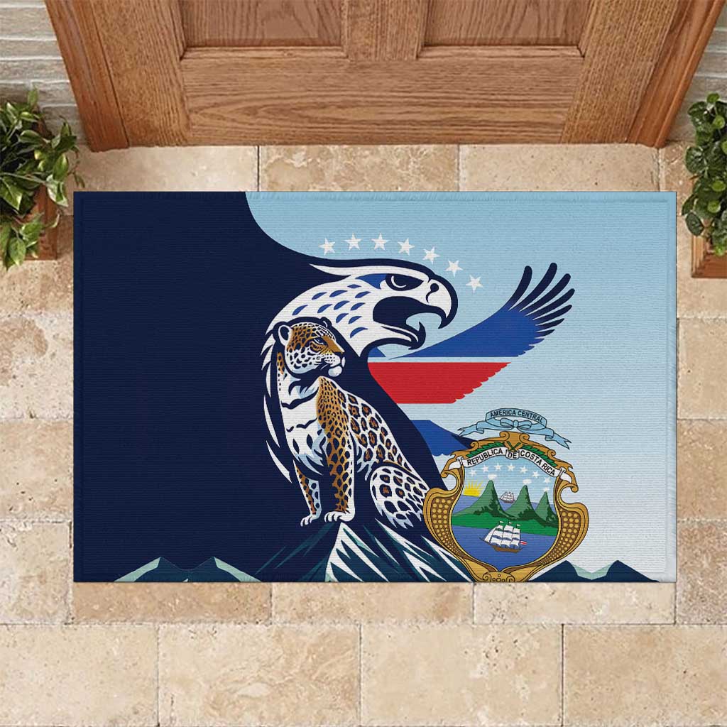Costa Rica Jaguar Guaria Morada Rubber Doormat
